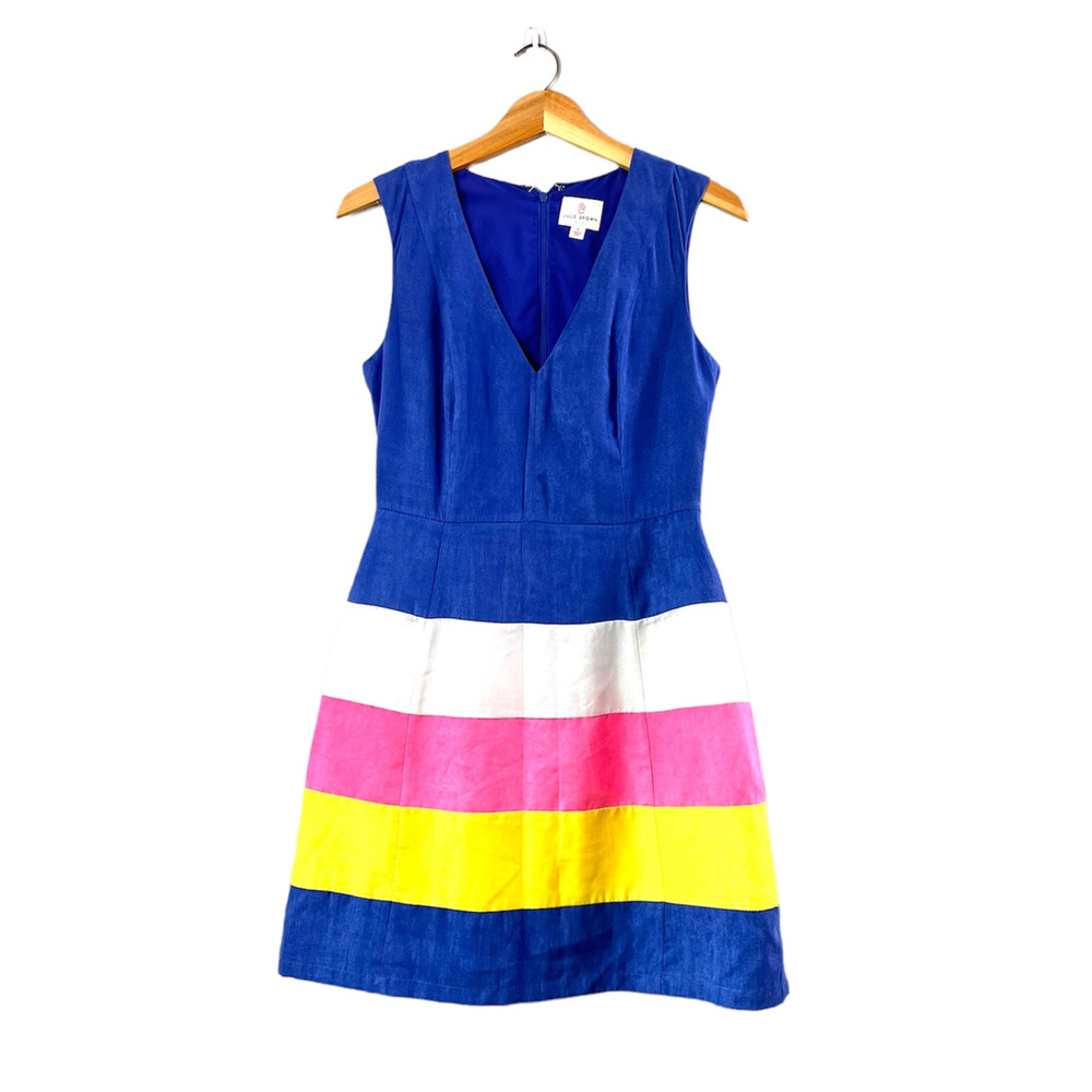 Colorblock Women's Julie Brown NYC A-Line Dress 4
